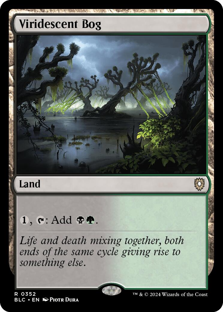 Viridescent Bog [Bloomburrow Commander] | Odin's Place