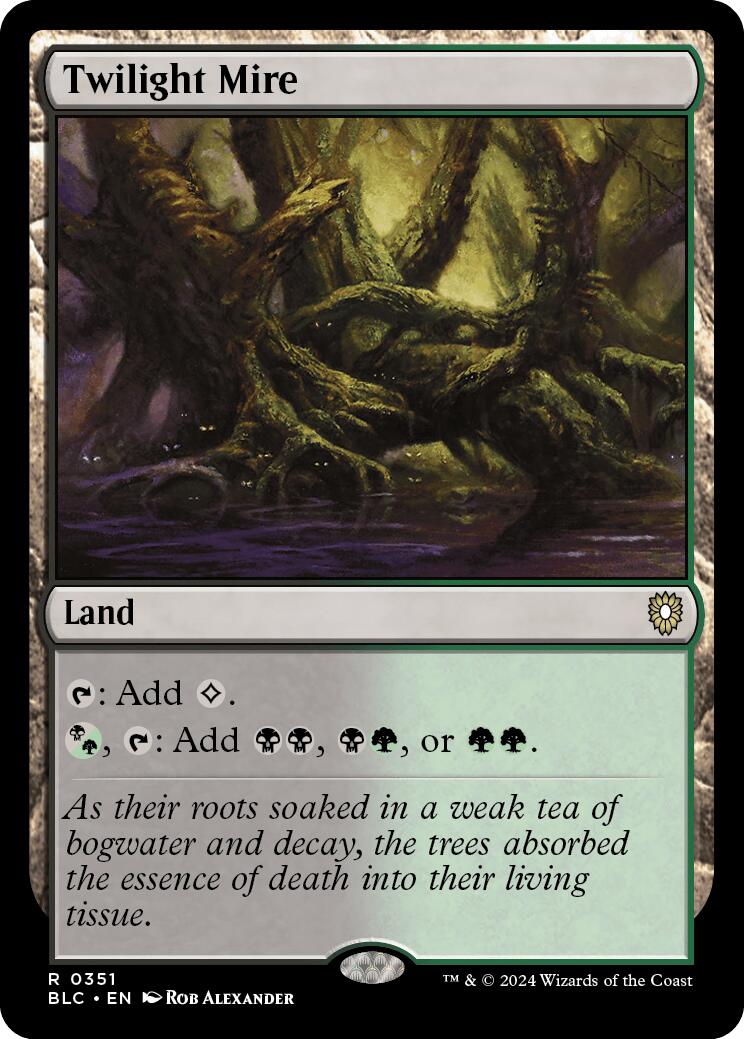 Twilight Mire [Bloomburrow Commander] | Odin's Place