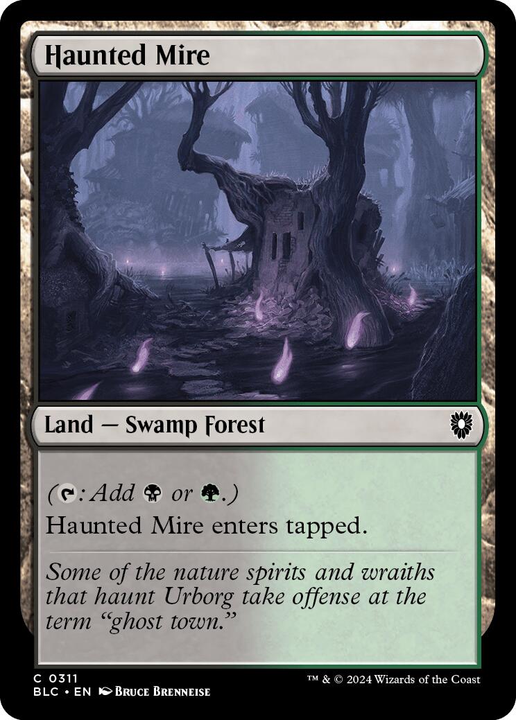 Haunted Mire [Bloomburrow Commander] | Odin's Place