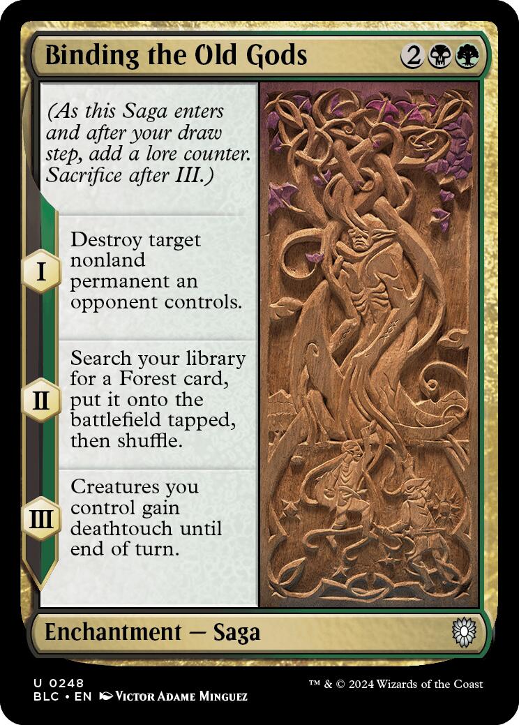 Binding the Old Gods [Bloomburrow Commander] | Odin's Place