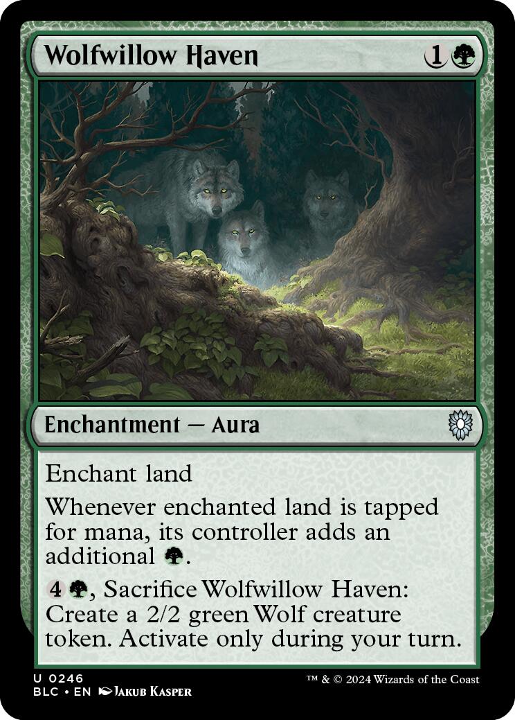 Wolfwillow Haven [Bloomburrow Commander] | Odin's Place