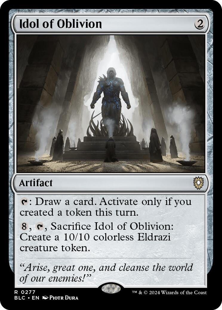Idol of Oblivion [Bloomburrow Commander] | Odin's Place
