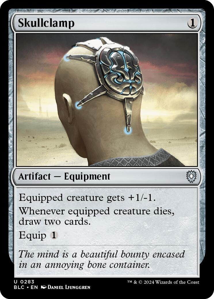 Skullclamp [Bloomburrow Commander] | Odin's Place