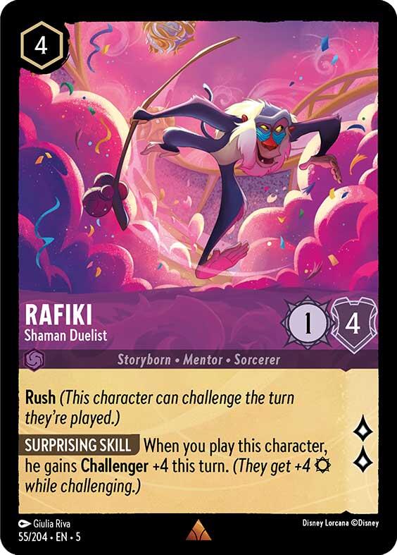 Rafiki - Shaman Duelist (55/204) [Shimmering Skies] | Odin's Place