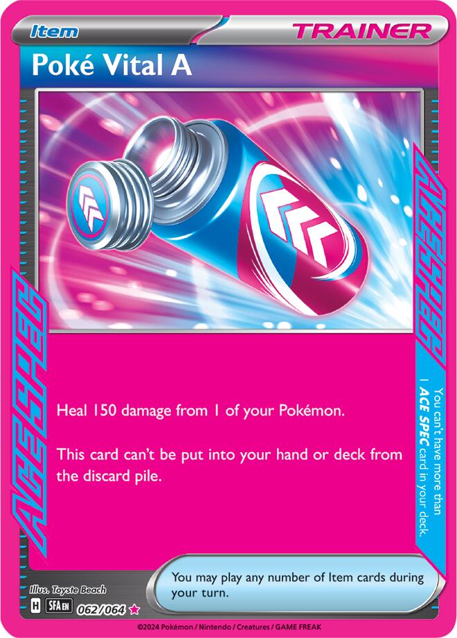 Poke Vital A (062/064) [Scarlet & Violet: Shrouded Fable] | Odin's Place
