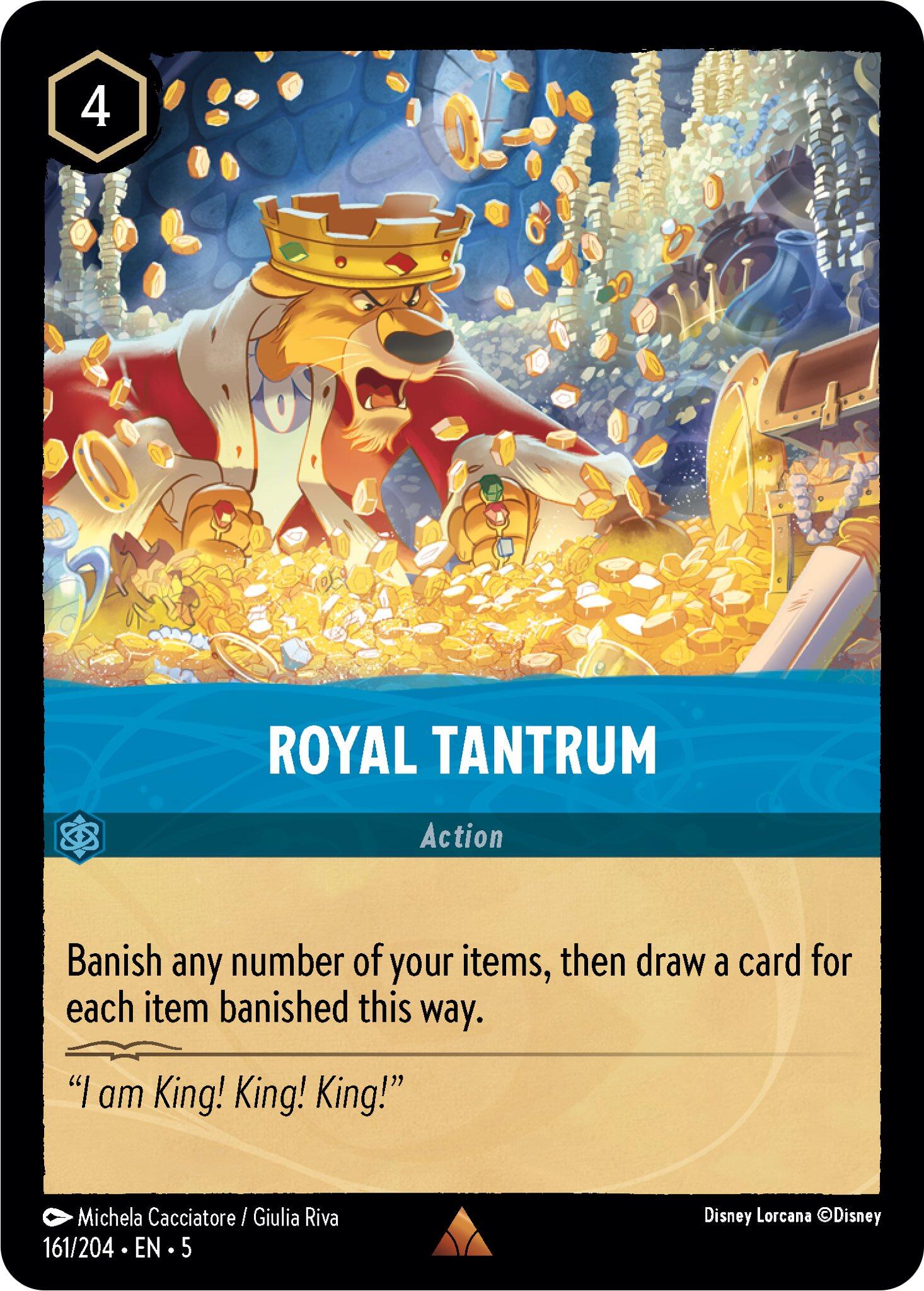 Royal Tantrum (161/204) [Shimmering Skies] | Odin's Place