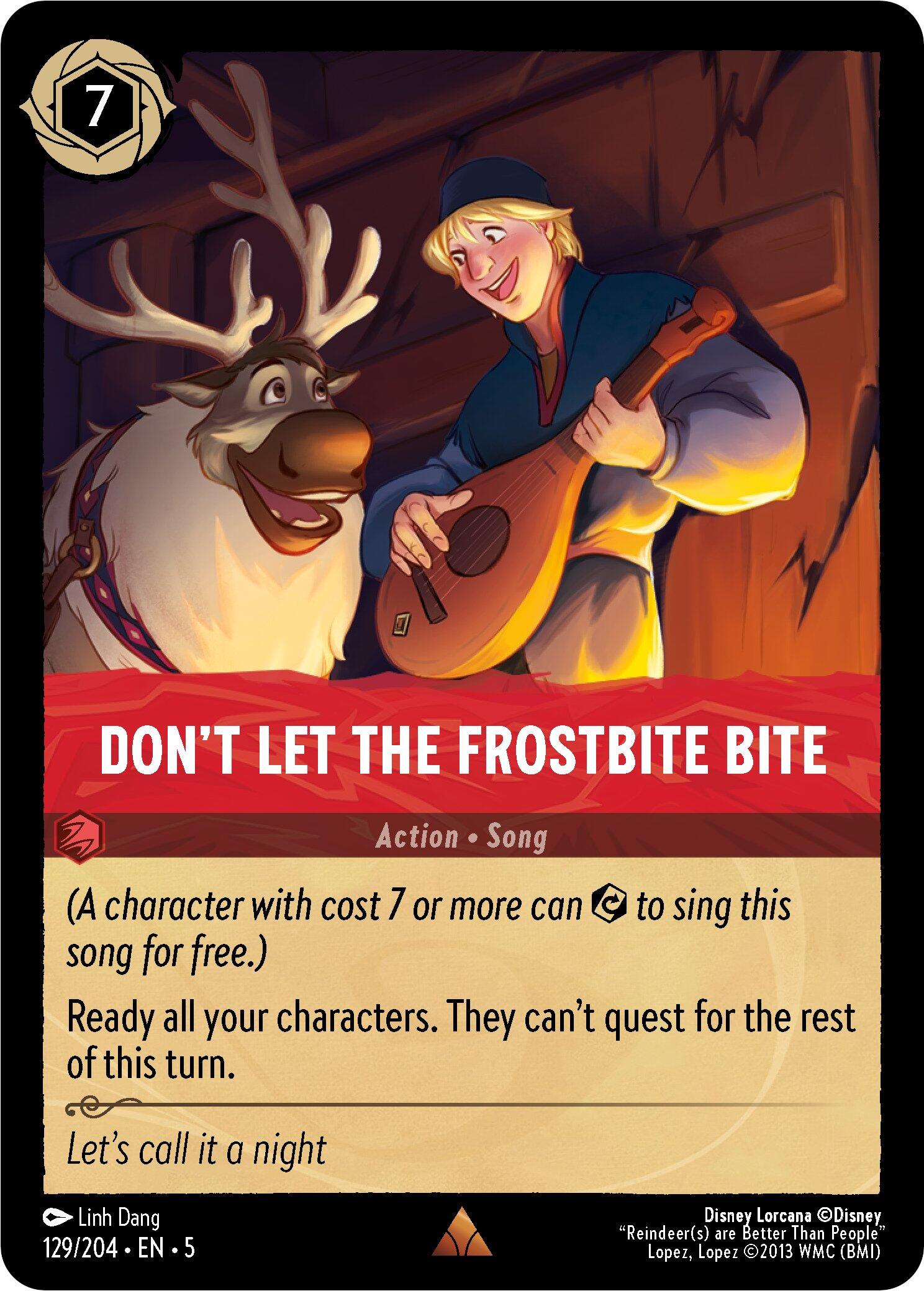 Don't Let the Frostbite Bite (129/204) [Shimmering Skies] | Odin's Place