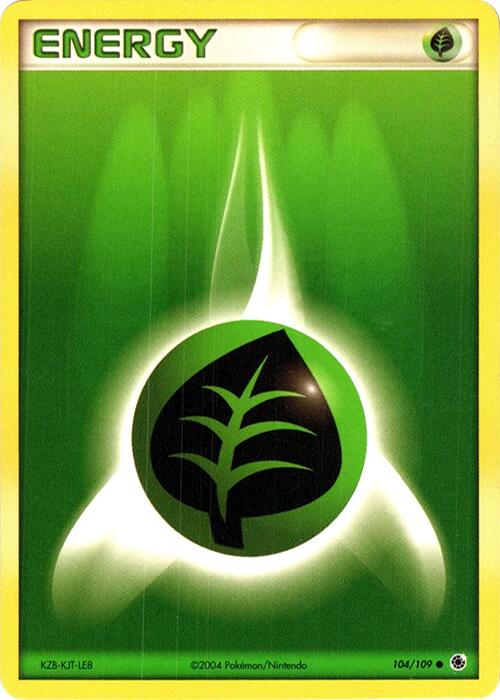 Grass Energy (104/109) (Theme Deck Exclusive) [EX: Ruby & Sapphire] | Odin's Place