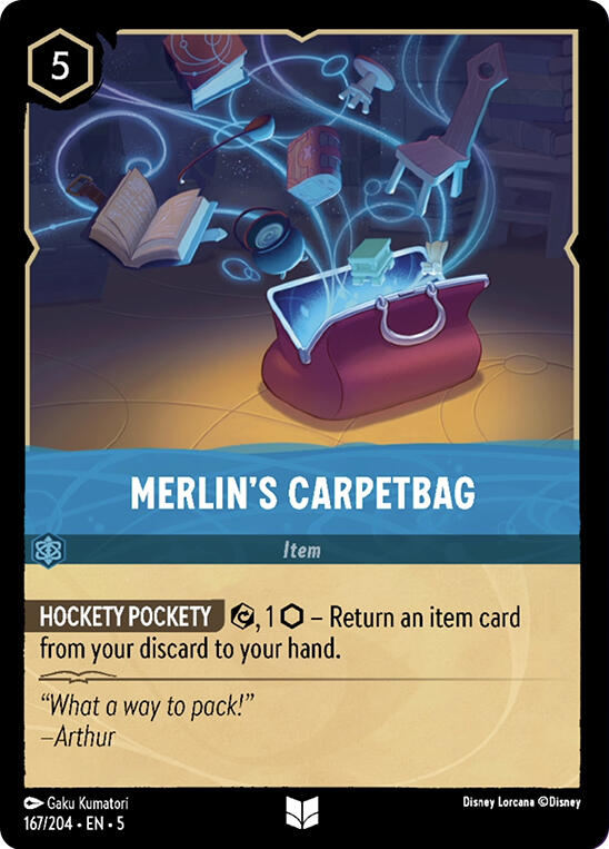 Merlin's Carpetbag (167/204) [Shimmering Skies] | Odin's Place