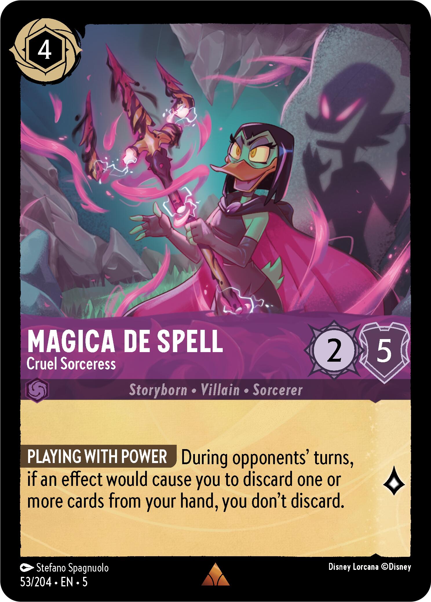 Magica De Spell - Cruel Sorceress (53/204) [Shimmering Skies] | Odin's Place