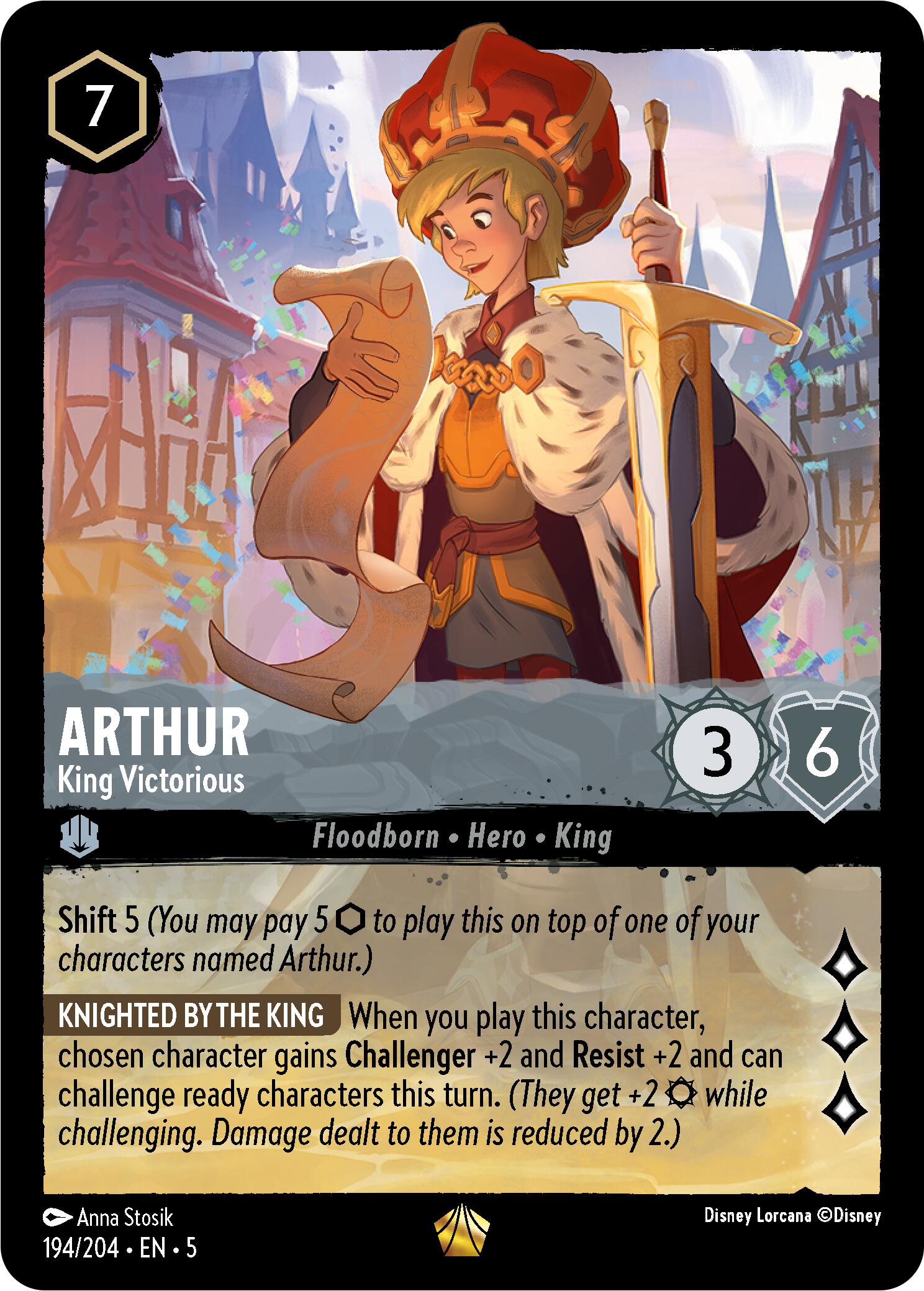 Arthur - King Victorious (194/204) [Shimmering Skies] | Odin's Place