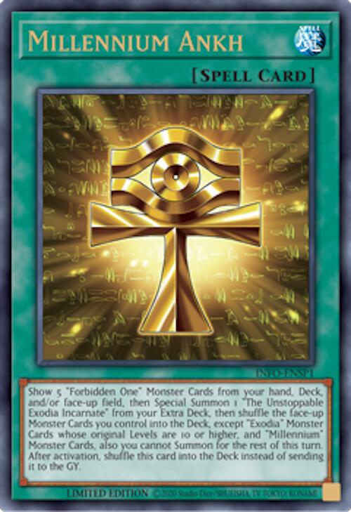 Millennium Ankh (INFO-ENSP1) [INFO-ENSP1] Secret Rare | Odin's Place
