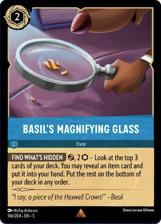 Basil's Magnifying Glass (166/204) [Shimmering Skies] | Odin's Place