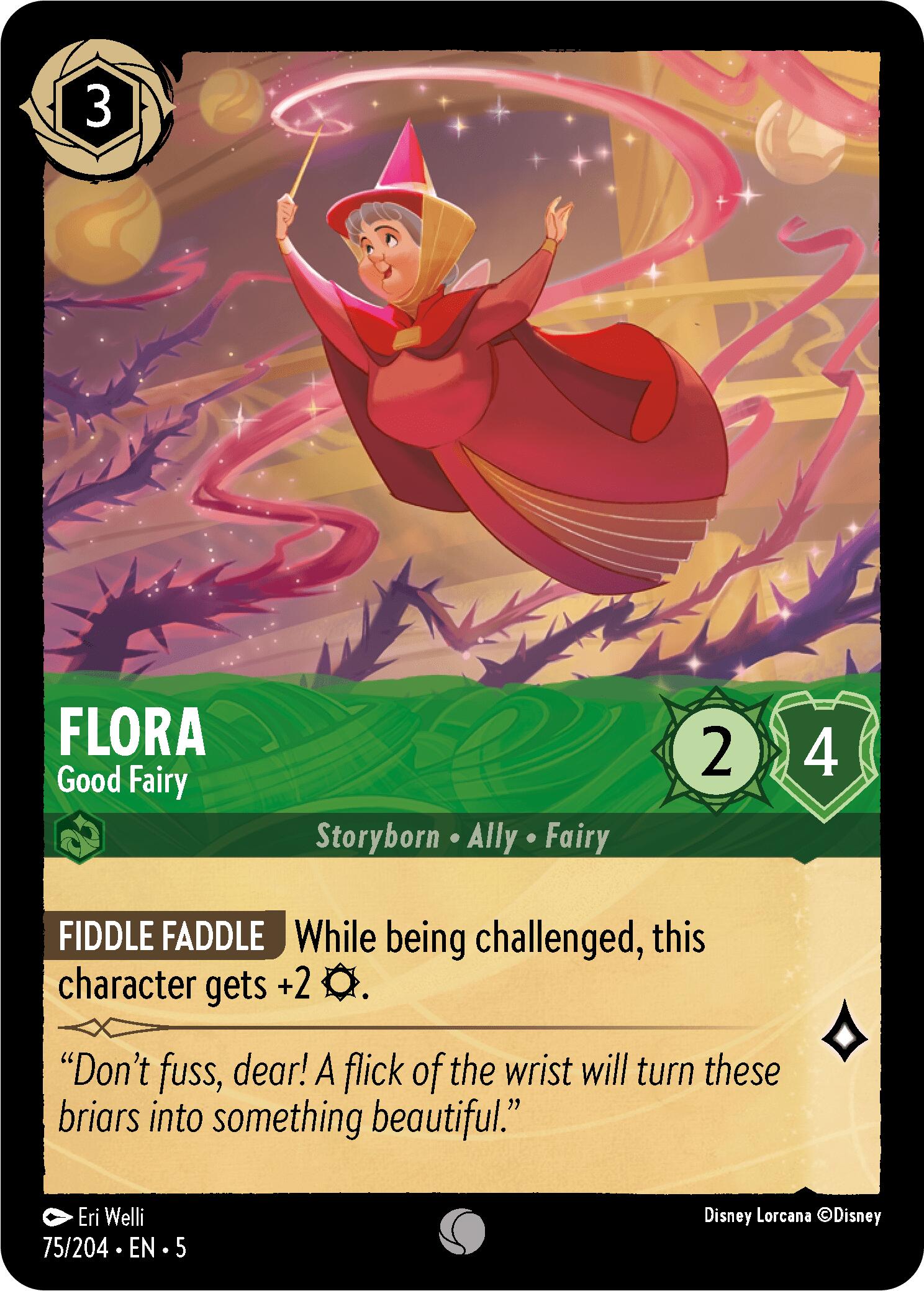 Flora - Good Fairy (75/204) [Shimmering Skies] | Odin's Place