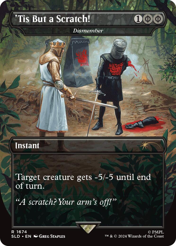 'Tis But a Scratch! - Dismember [Secret Lair Drop Series] | Odin's Place