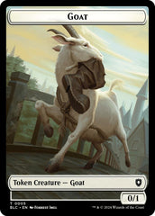 Goat // Wolf (032) Double-Sided Token [Bloomburrow Commander Tokens] | Odin's Place