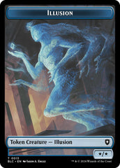 Illusion // Goblin Double-Sided Token [Bloomburrow Commander Tokens] | Odin's Place