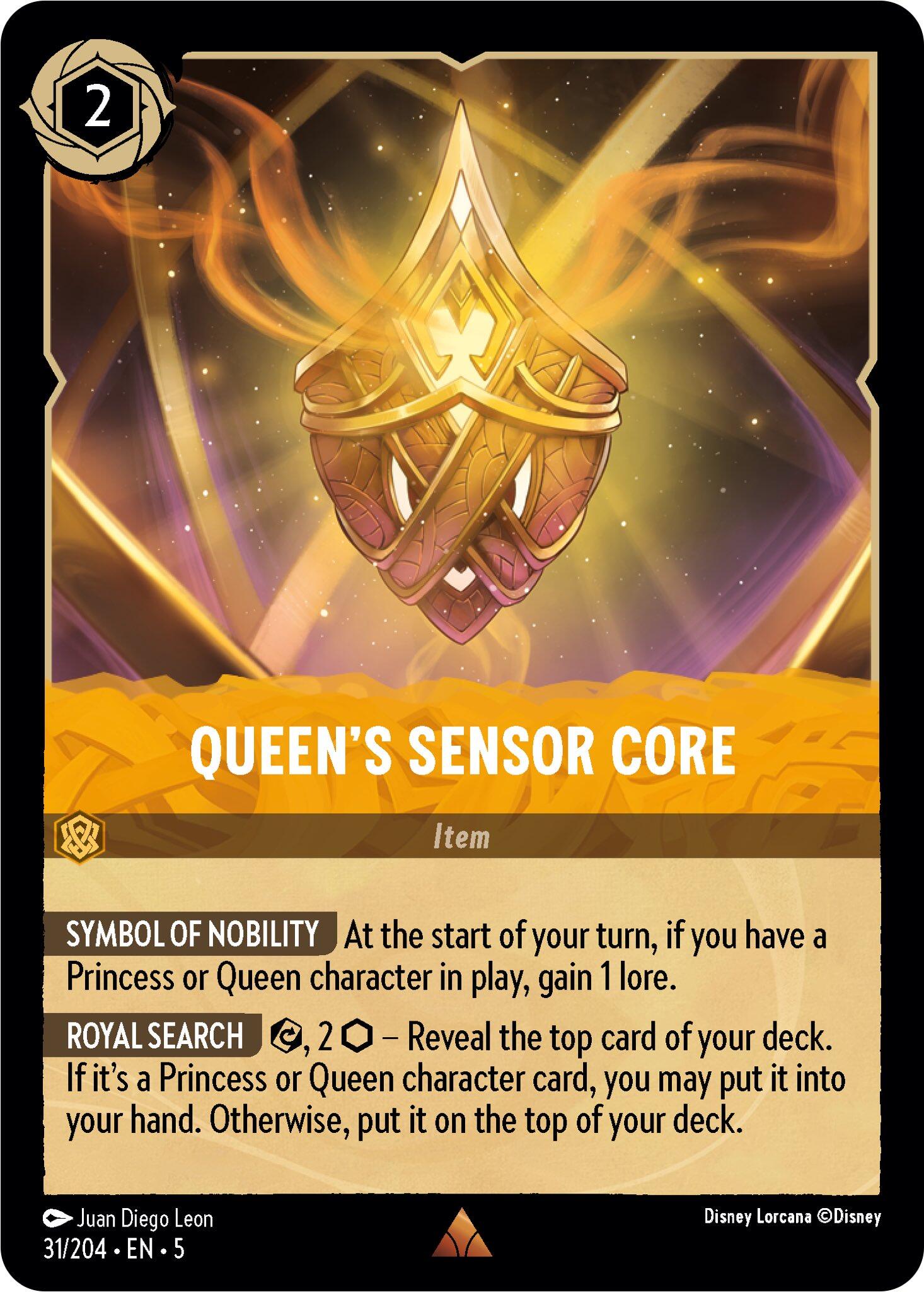 Queen's Sensor Core (31/204) [Shimmering Skies] | Odin's Place