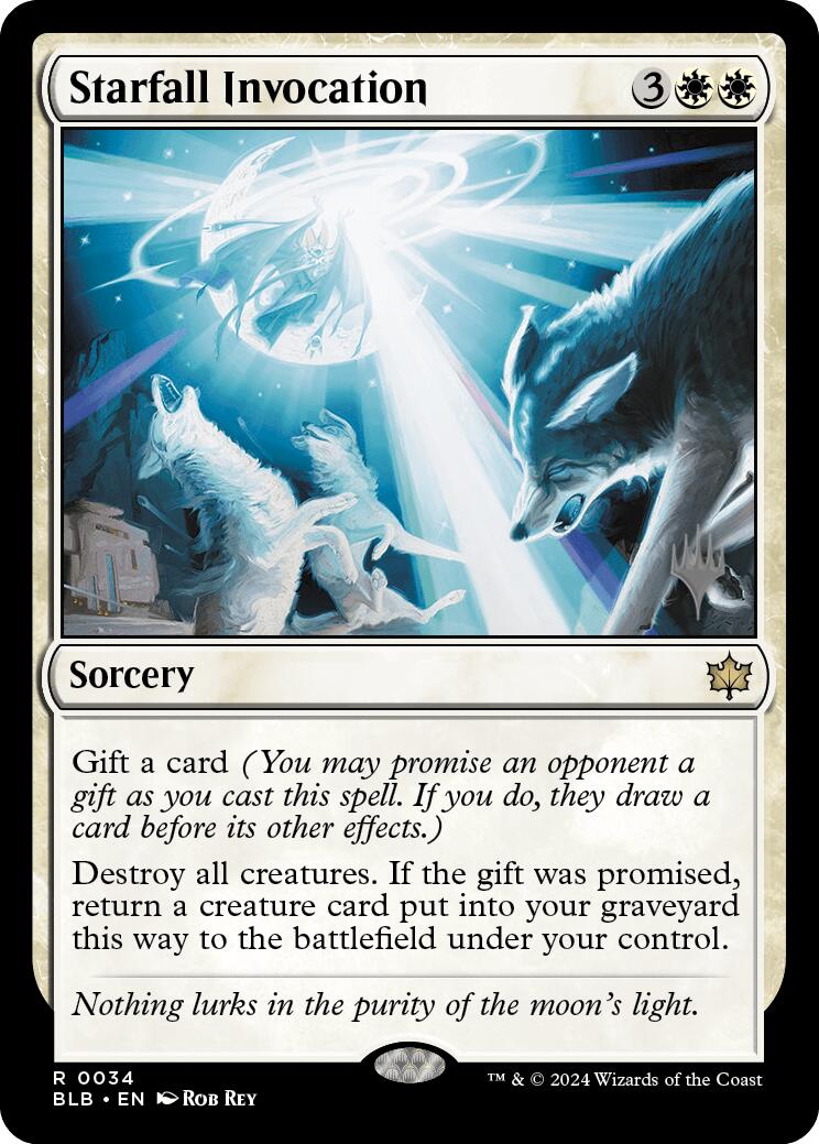 Starfall Invocation (Promo Pack) [Bloomburrow Promos] | Odin's Place