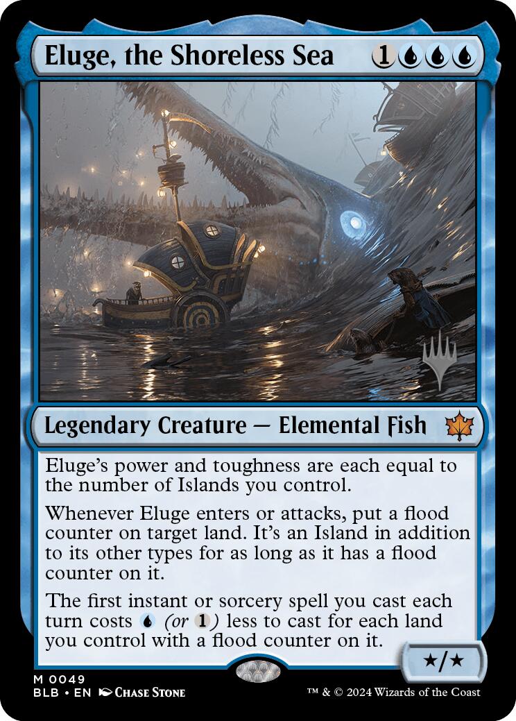 Eluge, the Shoreless Sea (Promo Pack) [Bloomburrow Promos] | Odin's Place