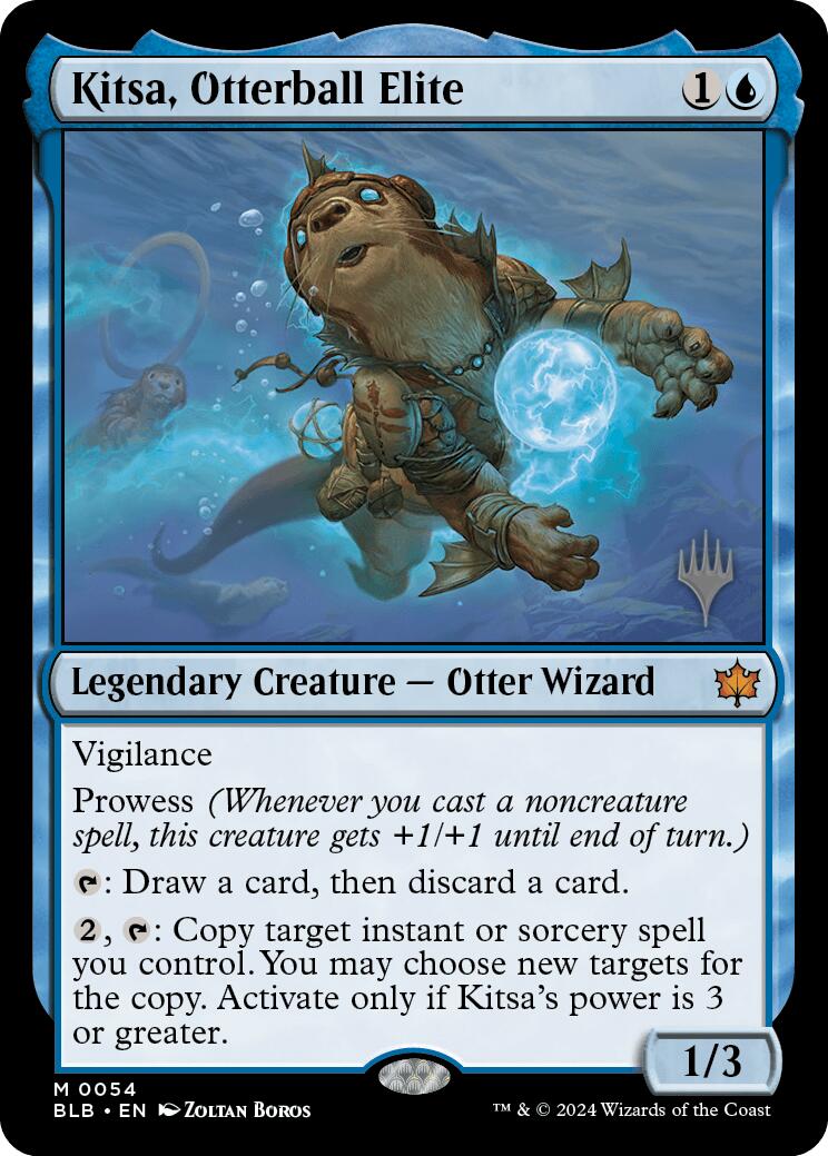Kitsa, Otterball Elite (Promo Pack) [Bloomburrow Promos] | Odin's Place