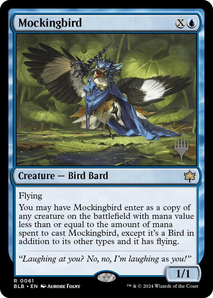Mockingbird (Promo Pack) [Bloomburrow Promos] | Odin's Place