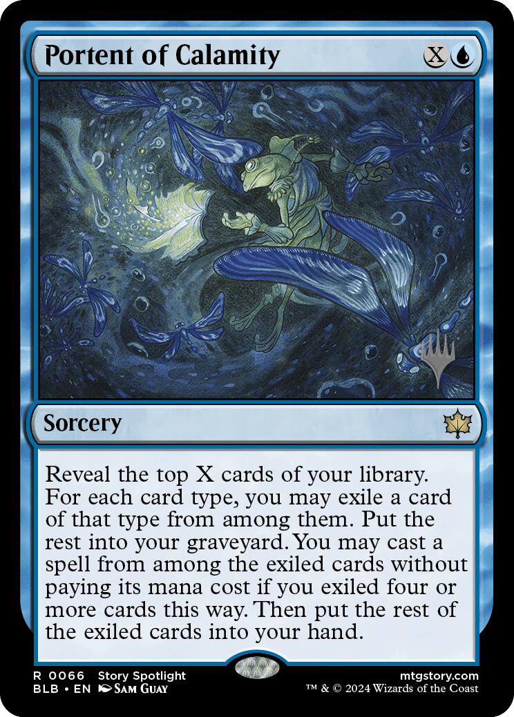Portent of Calamity (Promo Pack) [Bloomburrow Promos] | Odin's Place
