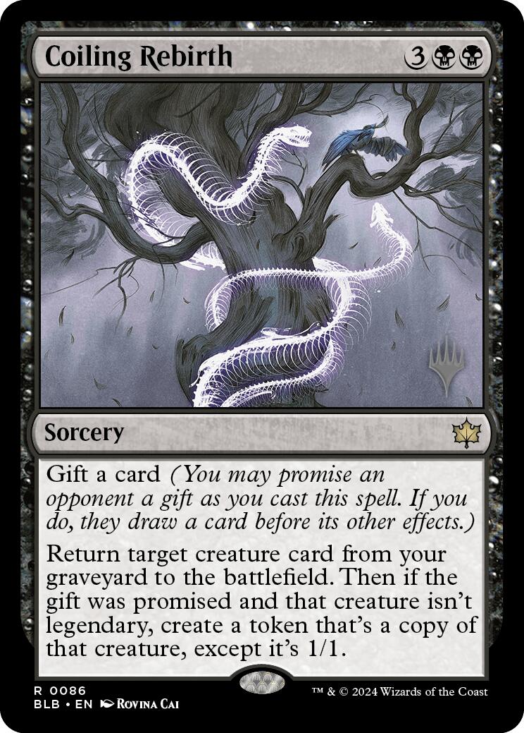 Coiling Rebirth (Promo Pack) [Bloomburrow Promos] | Odin's Place