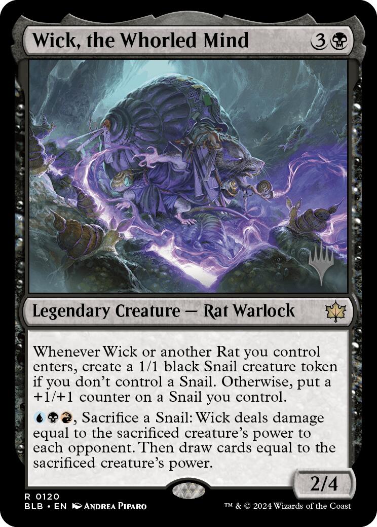 Wick, the Whorled Mind (Promo Pack) [Bloomburrow Promos] | Odin's Place
