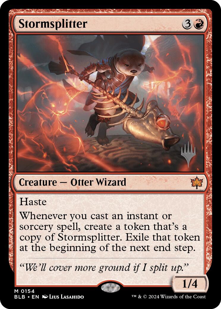 Stormsplitter (Promo Pack) [Bloomburrow Promos] | Odin's Place
