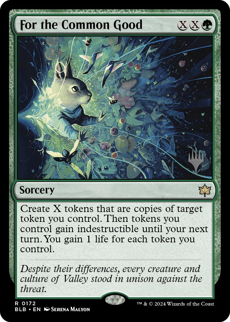 For the Common Good (Promo Pack) [Bloomburrow Promos] | Odin's Place