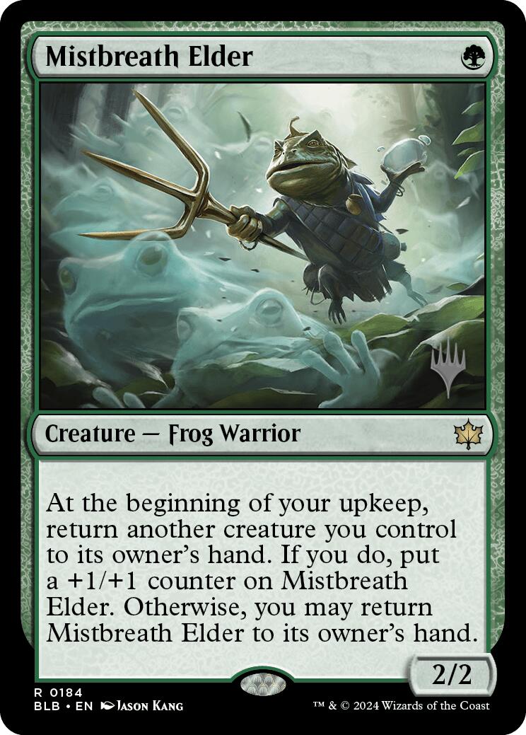 Mistbreath Elder (Promo Pack) [Bloomburrow Promos] | Odin's Place