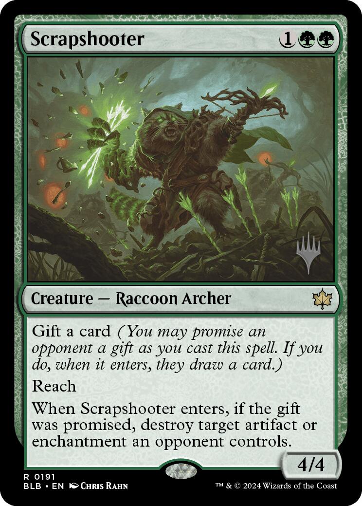 Scrapshooter (Promo Pack) [Bloomburrow Promos] | Odin's Place