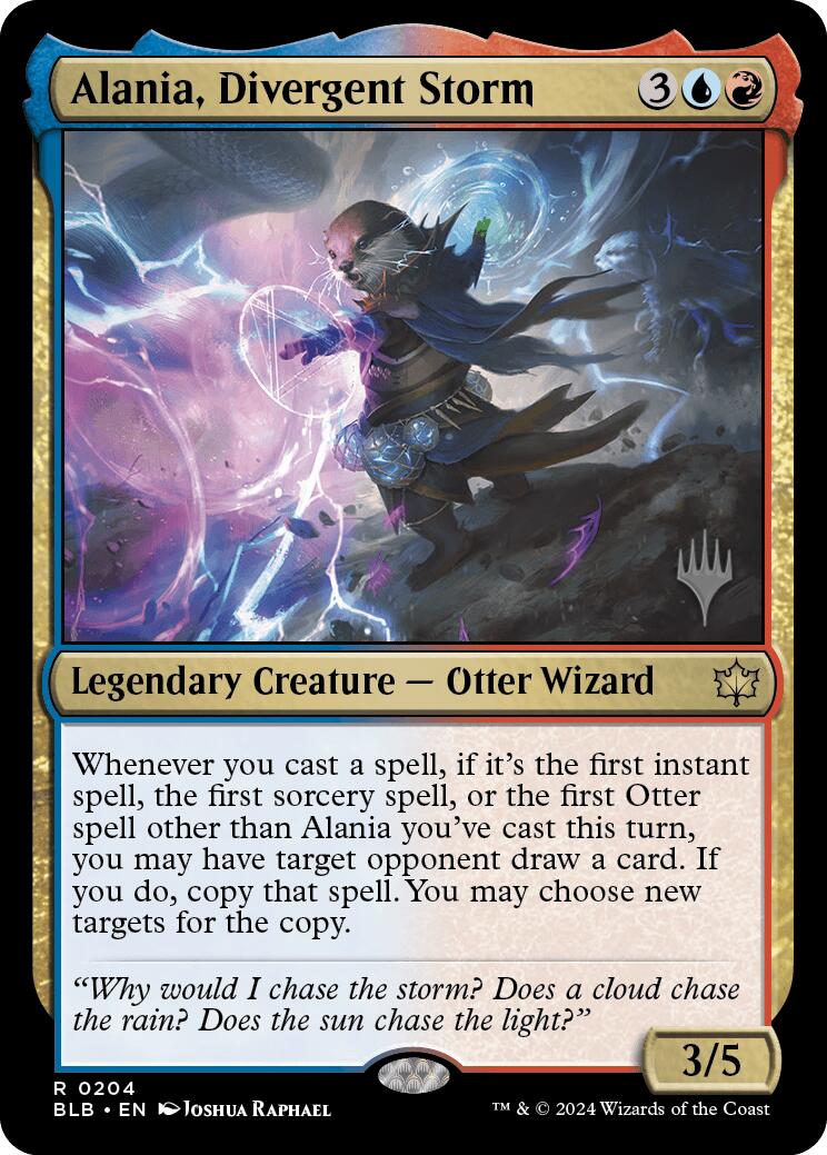 Alania, Divergent Storm (Promo Pack) [Bloomburrow Promos] | Odin's Place