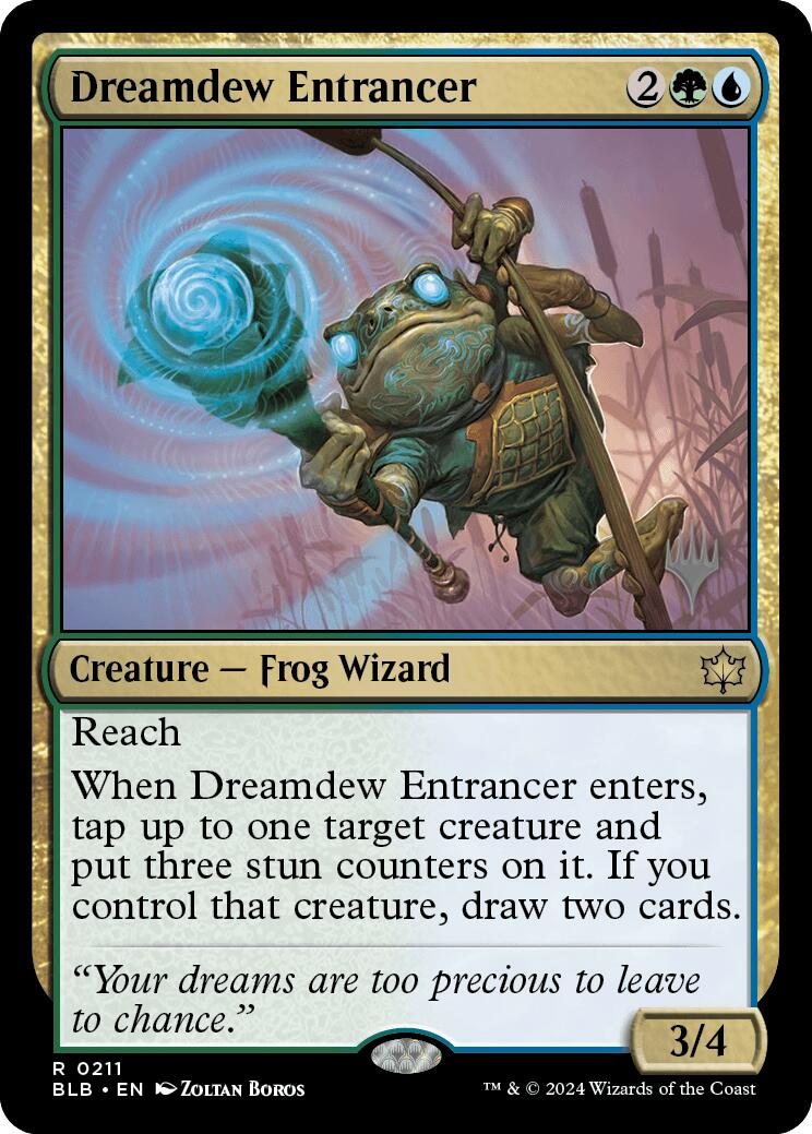 Dreamdew Entrancer (Promo Pack) [Bloomburrow Promos] | Odin's Place