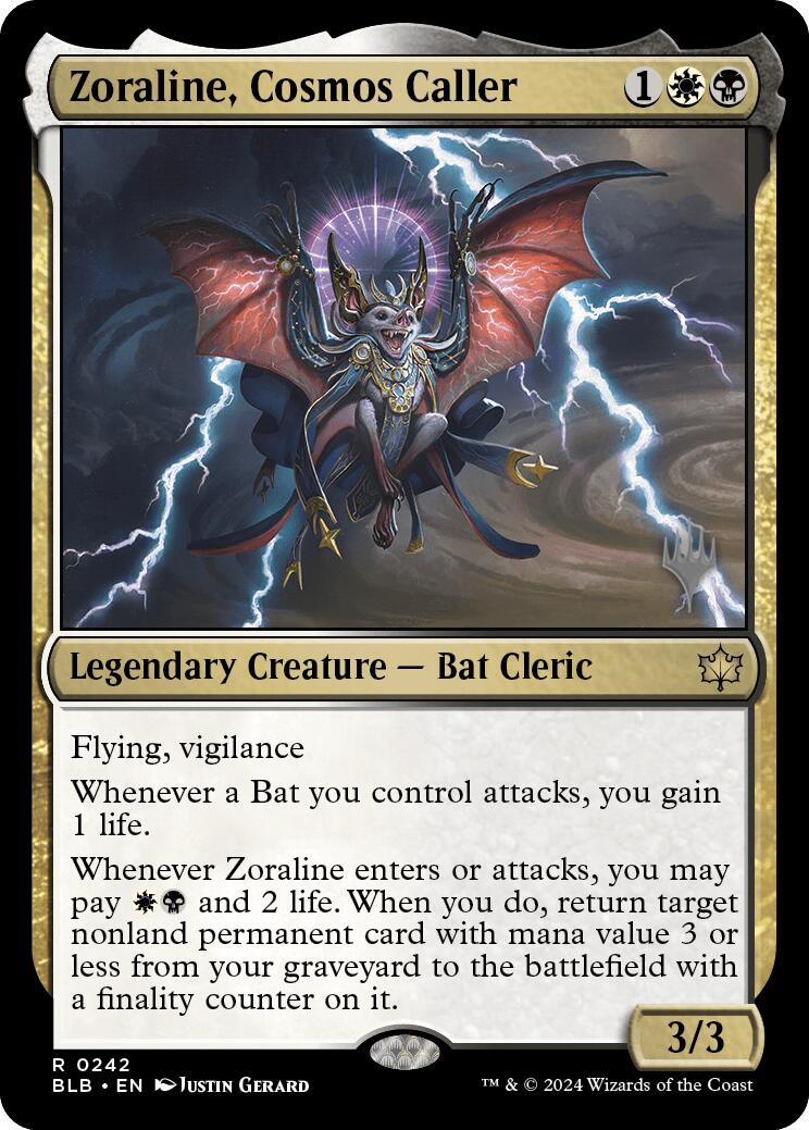 Zoraline, Cosmos Caller (Promo Pack) [Bloomburrow Promos] | Odin's Place