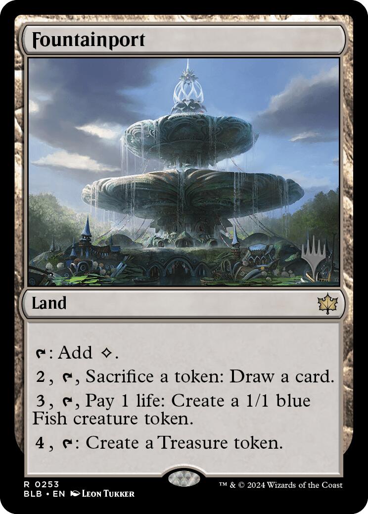 Fountainport (Promo Pack) [Bloomburrow Promos] | Odin's Place