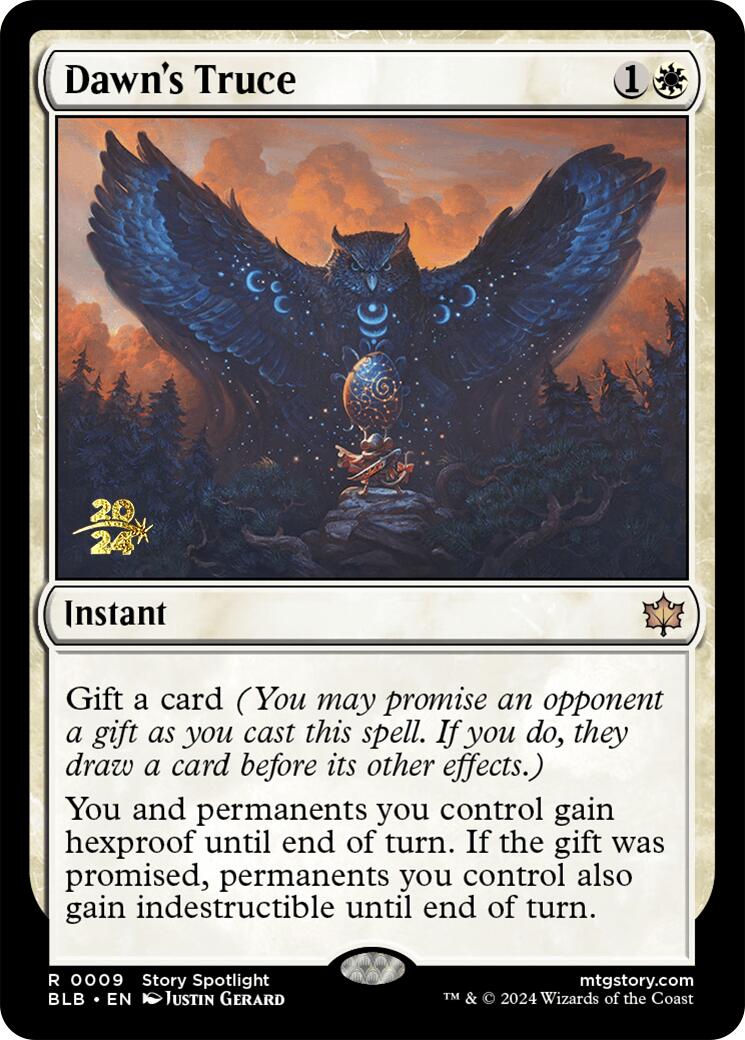 Dawn's Truce [Bloomburrow Prerelease Promos] | Odin's Place