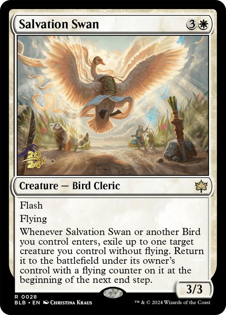 Salvation Swan [Bloomburrow Prerelease Promos] | Odin's Place