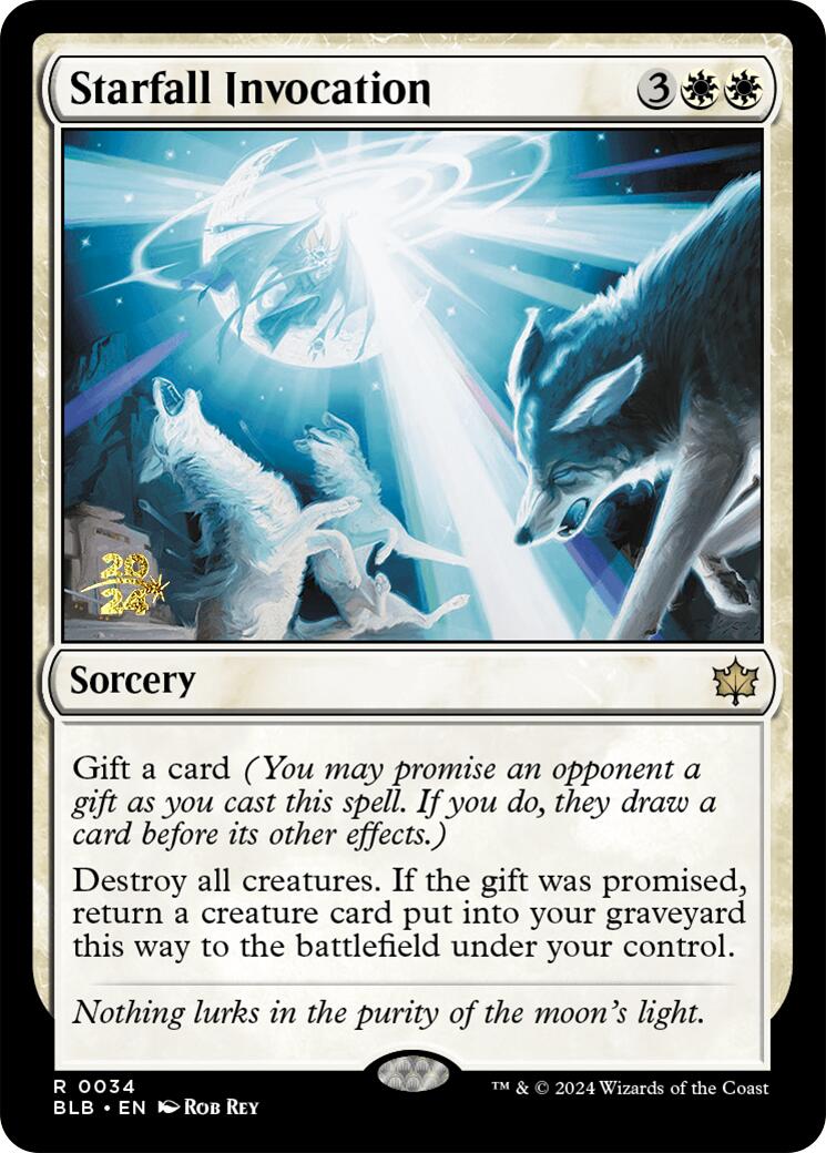 Starfall Invocation [Bloomburrow Prerelease Promos] | Odin's Place