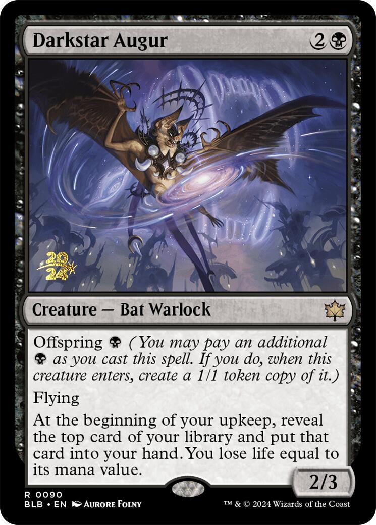 Darkstar Augur [Bloomburrow Prerelease Promos] | Odin's Place