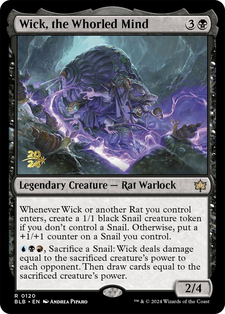 Wick, the Whorled Mind [Bloomburrow Prerelease Promos] | Odin's Place