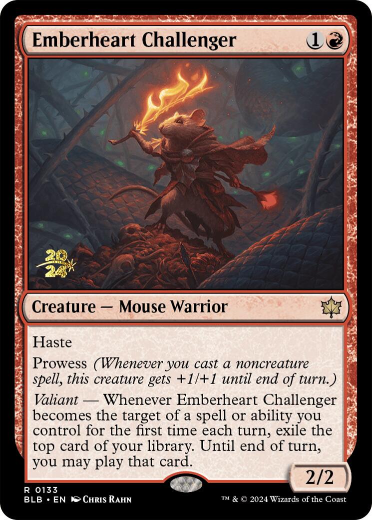 Emberheart Challenger [Bloomburrow Prerelease Promos] | Odin's Place