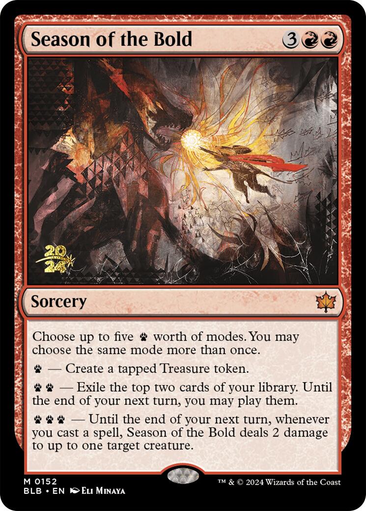Season of the Bold [Bloomburrow Prerelease Promos] | Odin's Place
