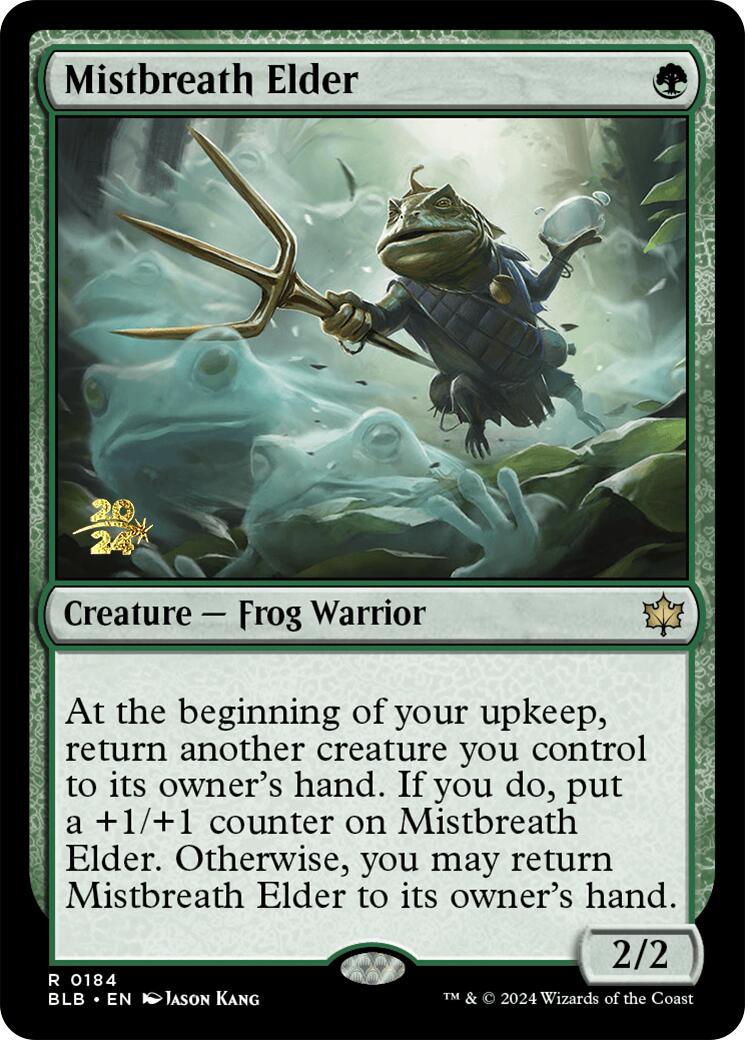 Mistbreath Elder [Bloomburrow Prerelease Promos] | Odin's Place
