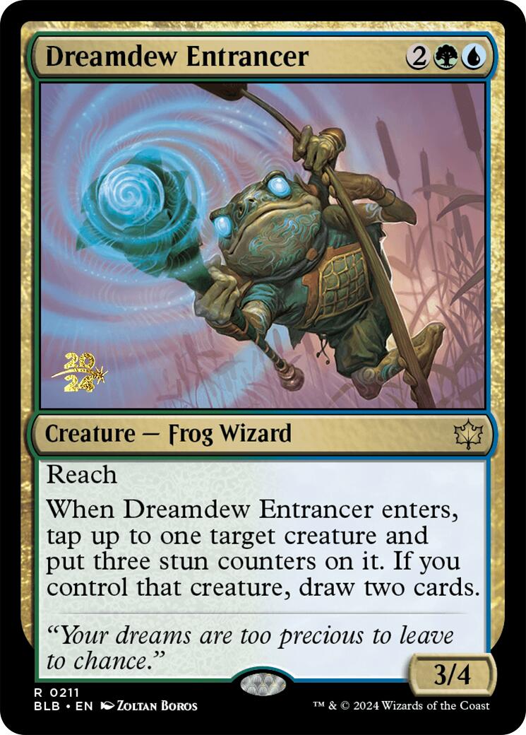 Dreamdew Entrancer [Bloomburrow Prerelease Promos] | Odin's Place