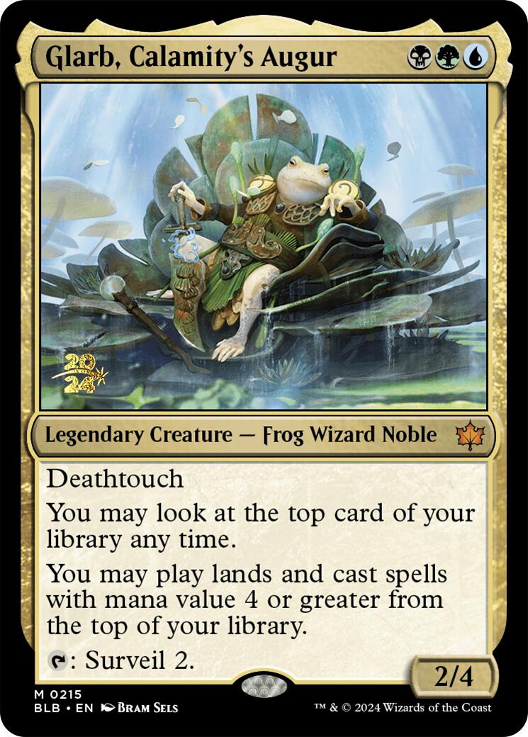 Glarb, Calamity's Augur [Bloomburrow Prerelease Promos] | Odin's Place