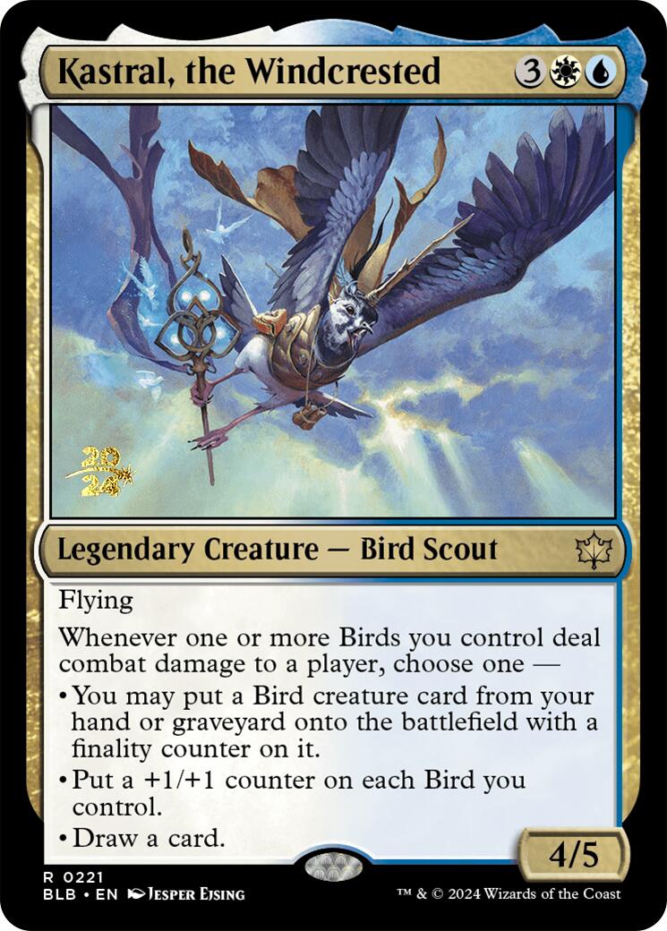 Kastral, the Windcrested [Bloomburrow Prerelease Promos] | Odin's Place