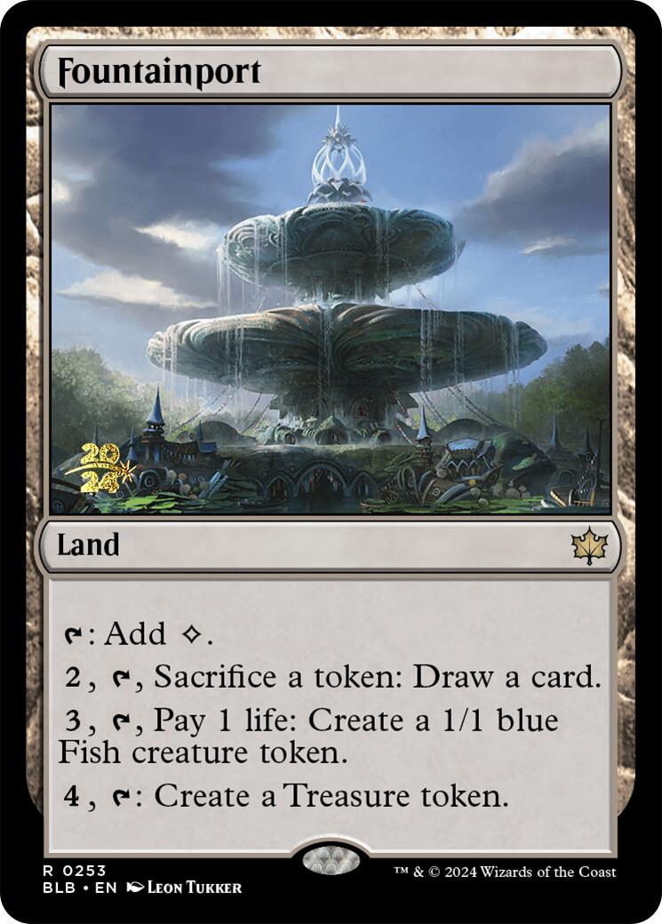 Fountainport [Bloomburrow Prerelease Promos] | Odin's Place