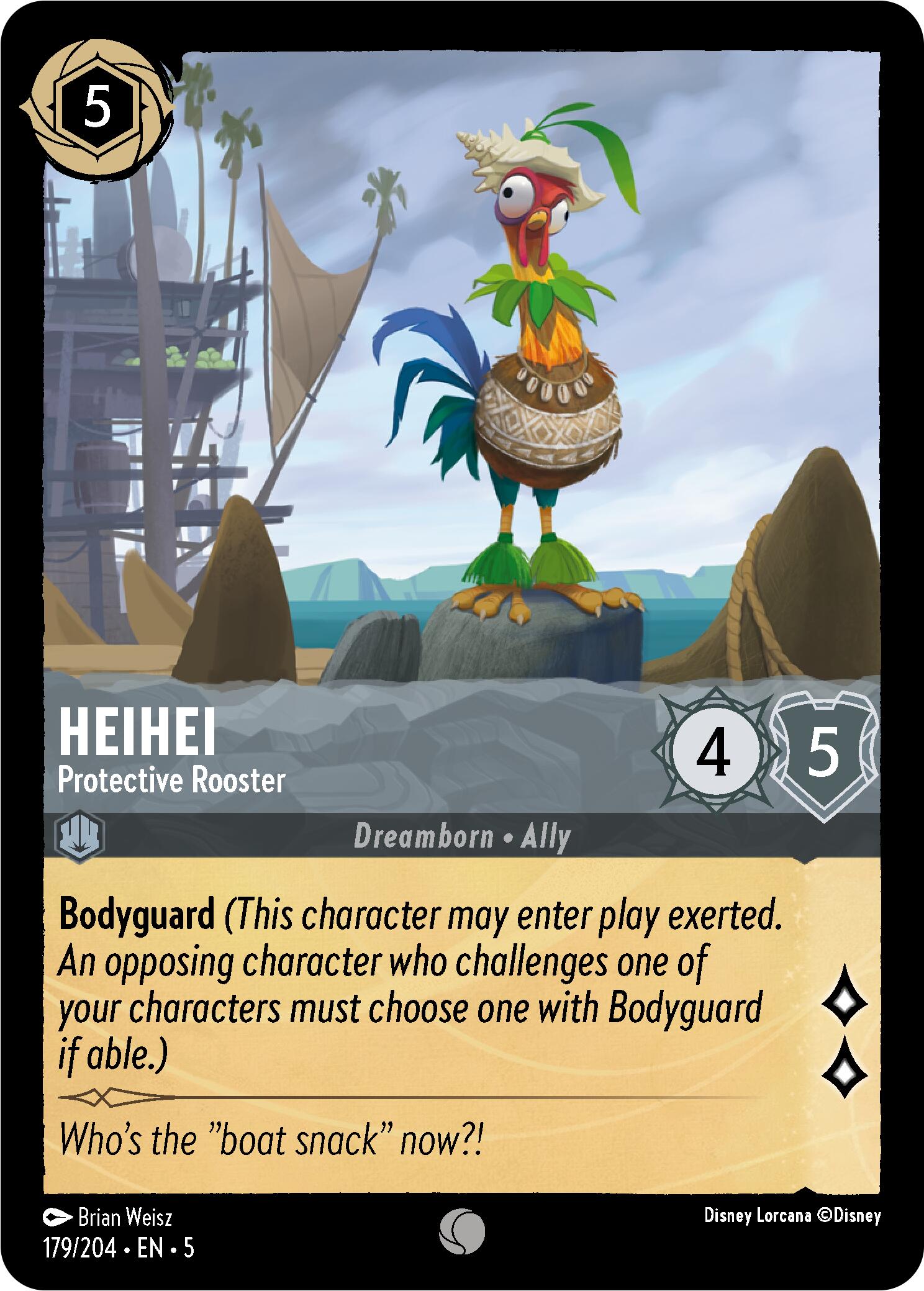 HeiHei - Protective Rooster (179/204) [Shimmering Skies] | Odin's Place